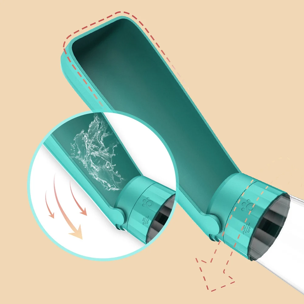 "Outdoor Portable Dog Water Bottle – Leak-Proof & High Capacity for Dogs & Cats On-the-Go!" - Image 3